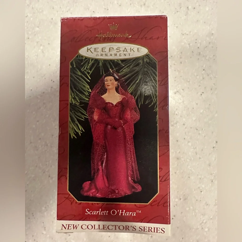 Vintage Hallmark Keepsake 1997 Scarlett O’Hara #1 Christmas Ornament QX6125